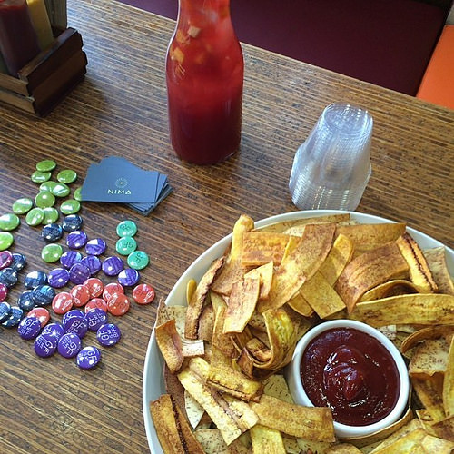 Nima event Pica Pica taro chips gluten free