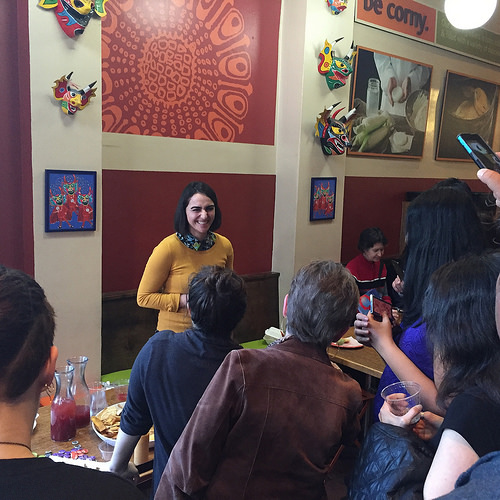 6SensorLabs CEO Shireen Yates demos Nima sensor at Pica Pica