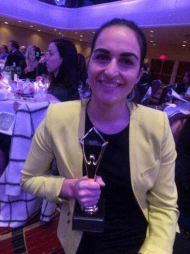 Gold Stevie Award Winner 6SensorLabs CEO and co-founder Shireen Yates